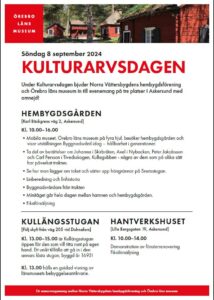 Kulturarvsdag 2024-09-08